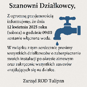 Woda 2025
